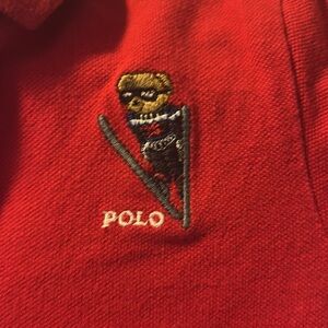 Ralph Lauren Red Polo Shirt